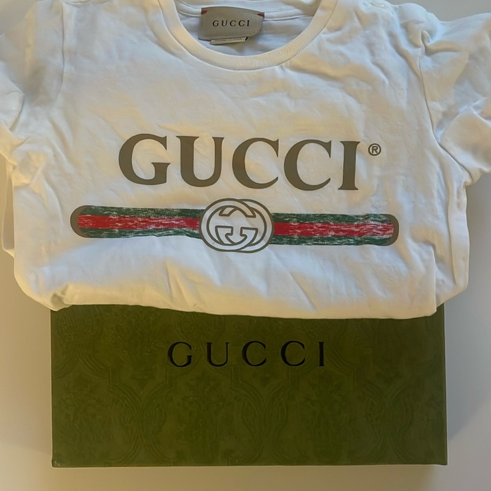 Gucci kids t-shirt size 24 months